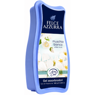 Гелевий освіжувач повітря Felce Azzurra Muschio Bianco 140 г