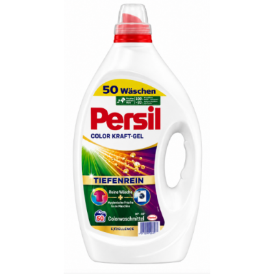 Гель для прання кольорових речей Persil Color Kraft-Gel Tiefenrein, 50 прань, 2,25 л