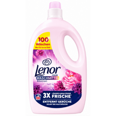 Гель для прання кольорових речей Lenor Color Waschmittel Blütentraum, 100 прань, 4,5 мл