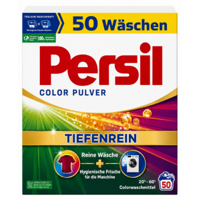 Пральний порошок для кольорової білизни Persil Color Pulver Tiefenrein, 50 прань