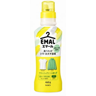 Рідкий засіб для делікатного прання Kao Emal Refresh Green, 460 г