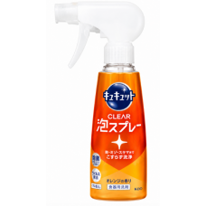 Пінний спрей для миття посуду Kao Kyukyutto CLEAR Foam Spray Orange, 280 мл