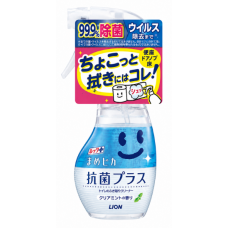 Спрей для прибирання туалету Lion LOOK Plus Mame-Pika Antibacterial Plus Clear Mint, 210 мл