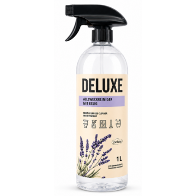 Універсальний засіб для чищення з оцтом Deluxe Allzweckreiniger Lavendel, 1 л