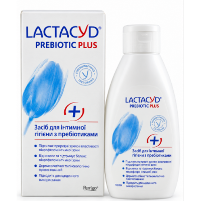 Средство для интимной гигиены с пребиотиками Lactacyd Prebiotic Plus, 200 мл