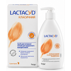 Засіб для інтимної гігієни Lactacyd Класичний з дозатором, 400 мл