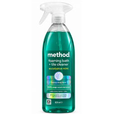 Пінний засіб для чищення ванної та плитки Method Foaming Bath + Tile Cleaner Eucalyptus Mint, 828 мл