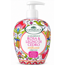 Рідке мило для рук L'Angelica Rosa & Legno di Cedro, 500 мл