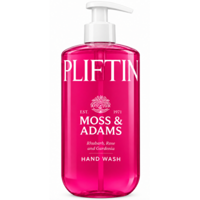 Жидкое мыло для рук Moss & Adams Uplifting Rhubarb, Rose & Gardenia, 400 мл