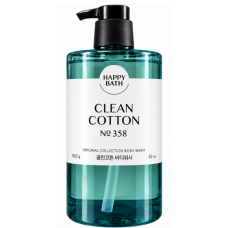 Парфумований гель для душу Happy Bath Clean Cotton №358, 910 г