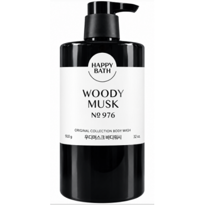 Парфумований гель для душу Happy Bath Woody Musk №976, 910 г