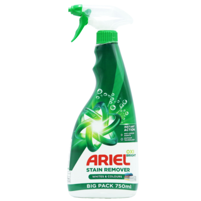 Засіб для виведення плям Ariel Stain Remover White & Colours, 750 мл