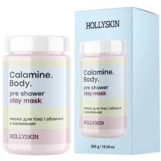 Маска для тіла і обличчя Hollyskin Calamine Body з каламіном від прищів, 300 г 