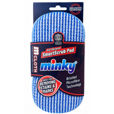 Губка-скрабер из микрофибры Minky Anti-Bacterial SmartScrub Pad, 1 шт