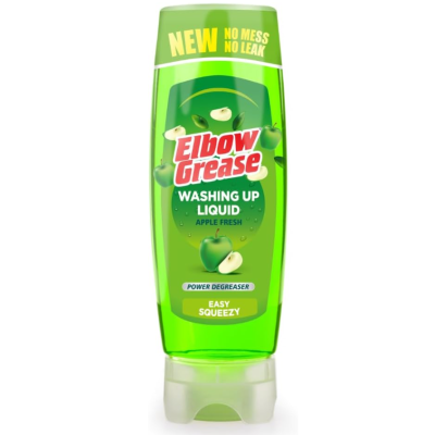 Засіб для миття посуду Elbow Grease Washing Up Liquid, яблуко, 450 мл