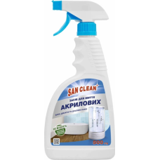 Универсальное средство San Clean для акриловых ванн, 500 мл