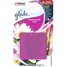 Освіжувач повітря універсальний Glade Sensations Японський сад, змінний аромаблок, 8 г