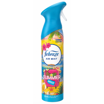 Освежитель воздуха Febreze Air Mist Summer Breeze 2 в 1, 185 мл