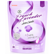 Концентрированные капсулы для стирки Top Step French Lavender, 33 шт.