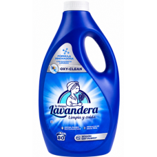 Рідкий засіб для прання La Antigua Lavandera Oxy-Clean, 80 прань, 3,6 л