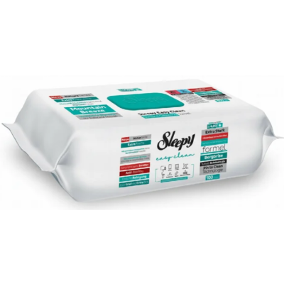 Універсальні вологі серветки Sleepy Easy Clean з ароматом Mountain Breeze, 100 шт