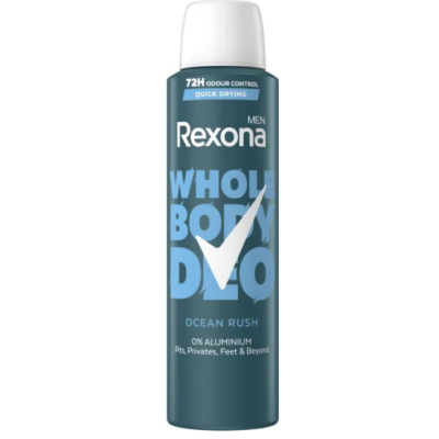 Чоловічий дезодорант-аерозоль Rexona Men Ocean Fresh, 150 мл