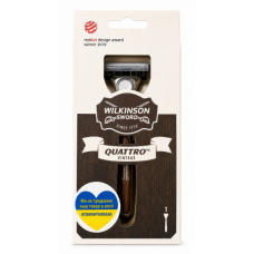 Мужская бритва Wilkinson Sword Quattro Vintage, 1 шт