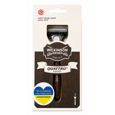 Чоловіча бритва Wilkinson Sword Quattro Vintage, 1 шт
