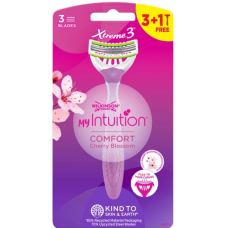 Набір жіночих бритв Wilkinson My Intuition Xtreme3 Comfort Cherry Blossom, 4 шт