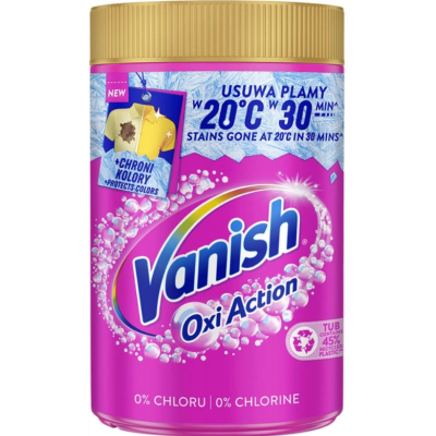 Плямовивідник-підсилювач прання Vanish Oxi Action у порошку, 1,4 кг