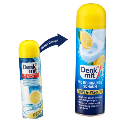 Піна для чищення туалету Denkmit WC Lemon, 500 мл 