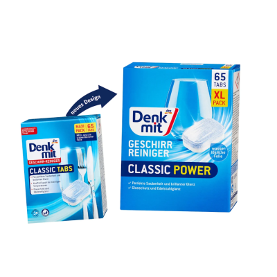 Таблетки Denkmit Classic для посудомийних машин, 65 шт