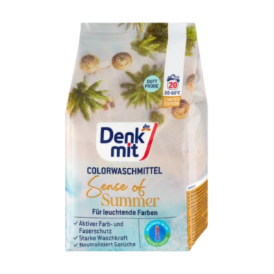 Denkmit стиральный порошок для цветного белья Sense of Summer, 20 стирок