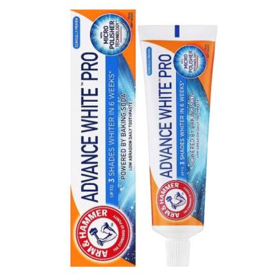 Зубна паста Arm & Hammer Advanced White Pro відбілююча з харчовою содою, 75 мл