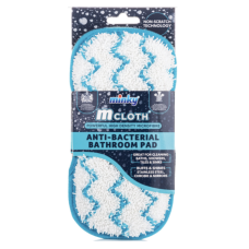 Minky M-Cloth Anti Bacterial Bathroom Cleaning Pad антибактеріальний пад для прибирання ванної кімнати