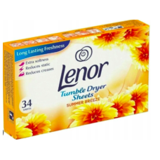 Серветки для сушильної машини Lenor Summer Breeze, 34 шт