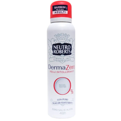 Дезодорант-спрей для тіла  Neutro Roberts Deo Spray Dermazero 150 мл.
