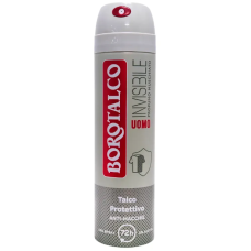 Спрей дезодорант для тіла Borotalco Invisible UOMO Talco, 150 мл