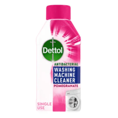 Антибактеріальний засіб для чищення пральних машин Dettol 5-in-1 Antibacterial Washing Machine Cleaner Powegranate, 250 мл