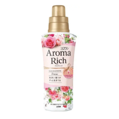 Кондиціонер для білизни Lion Soflan Aroma Rich Diana «Троянда» 480 мл