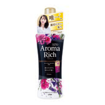 Кондиціонер для білизни Lion Soflan Aroma Rich Juliette солодкий квітковий аромат 480 мл