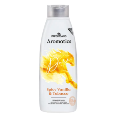 Гель для душу Aromatics Dare Vegan з ароматом пряної ванілі та тютюну, 600 мл