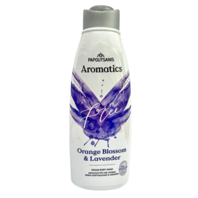 Гель для душу Aromatics Free Vegan з ароматом лаванди та квітів апельсину, 600 мл
