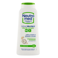 Гель для душу Neutromed Dermoprotect Vitamin Complex з вівсяним молочком і кокосом, 600 мл