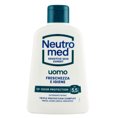 Гель для інтимної гігієни Neutromed Uomo pH 5.5, для чоловіків 200 мл