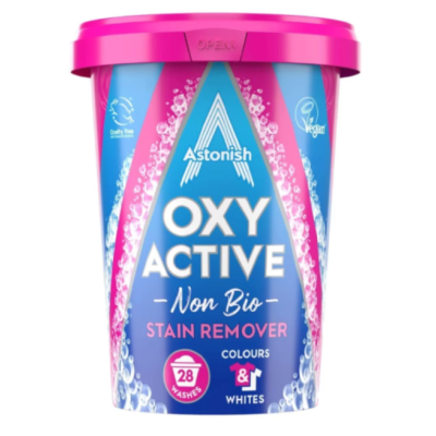 Кисневий плямовивідник Astonish Oxy Active Stain Remover, 625 г.