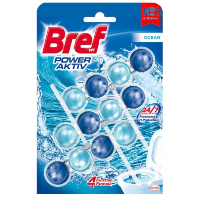 Bref Power Aktiv Ocean блок для унітазу 3×50 г