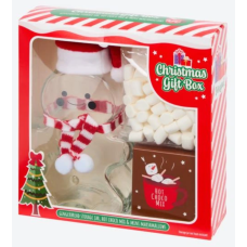 Подарунковий набір для гарячого шоколаду Christmas Gift Box (Санта) 45 г