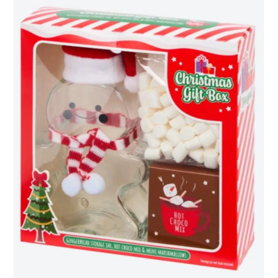 Рождественский набор для приготовления горячего шоколада Christmas Gift Box (Санта) 45 г