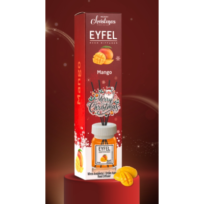 Аромадифузор Eyfel Reed Diffuser «Mango» Christmas Edition, 120 мл